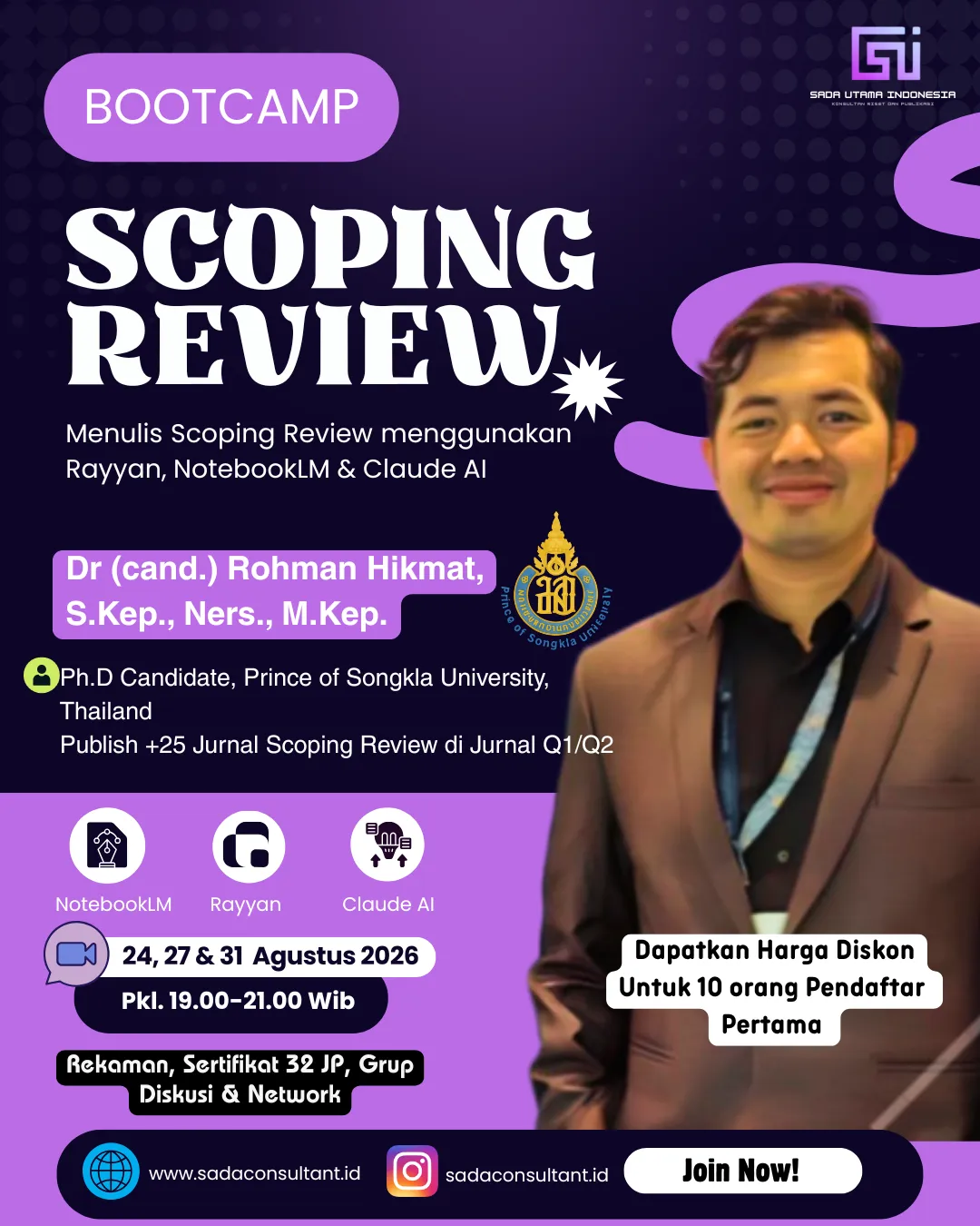 Mastering Scoping Review: Teknik Cepat & Sistematis Memetakan Literatur Standar Jurnal Q1