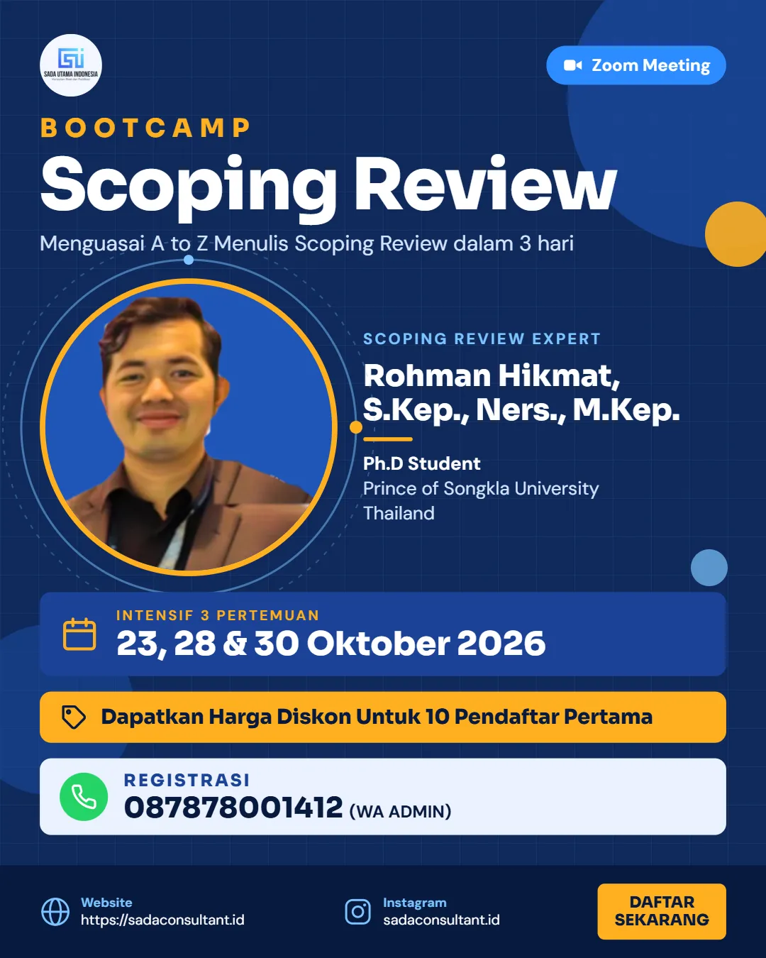 Mastering Scoping Review: Teknik Cepat & Sistematis Memetakan Literatur Standar Jurnal Q1