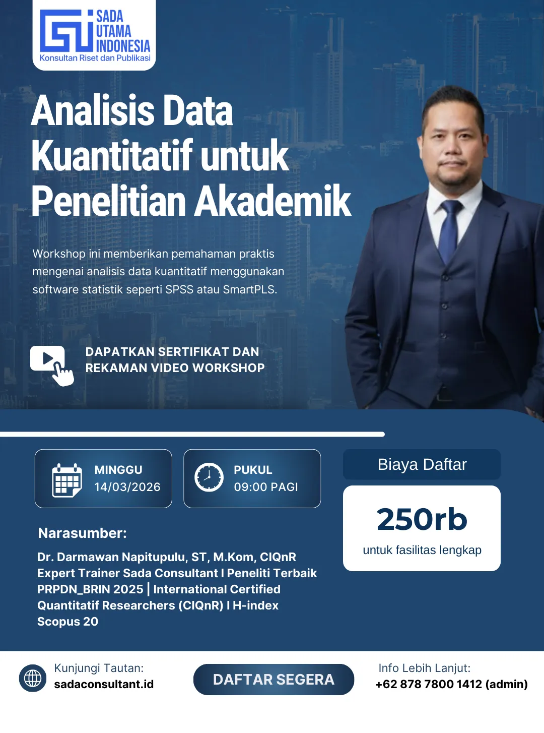 Analisis Data Kuantitatif untuk Penelitian Akademik